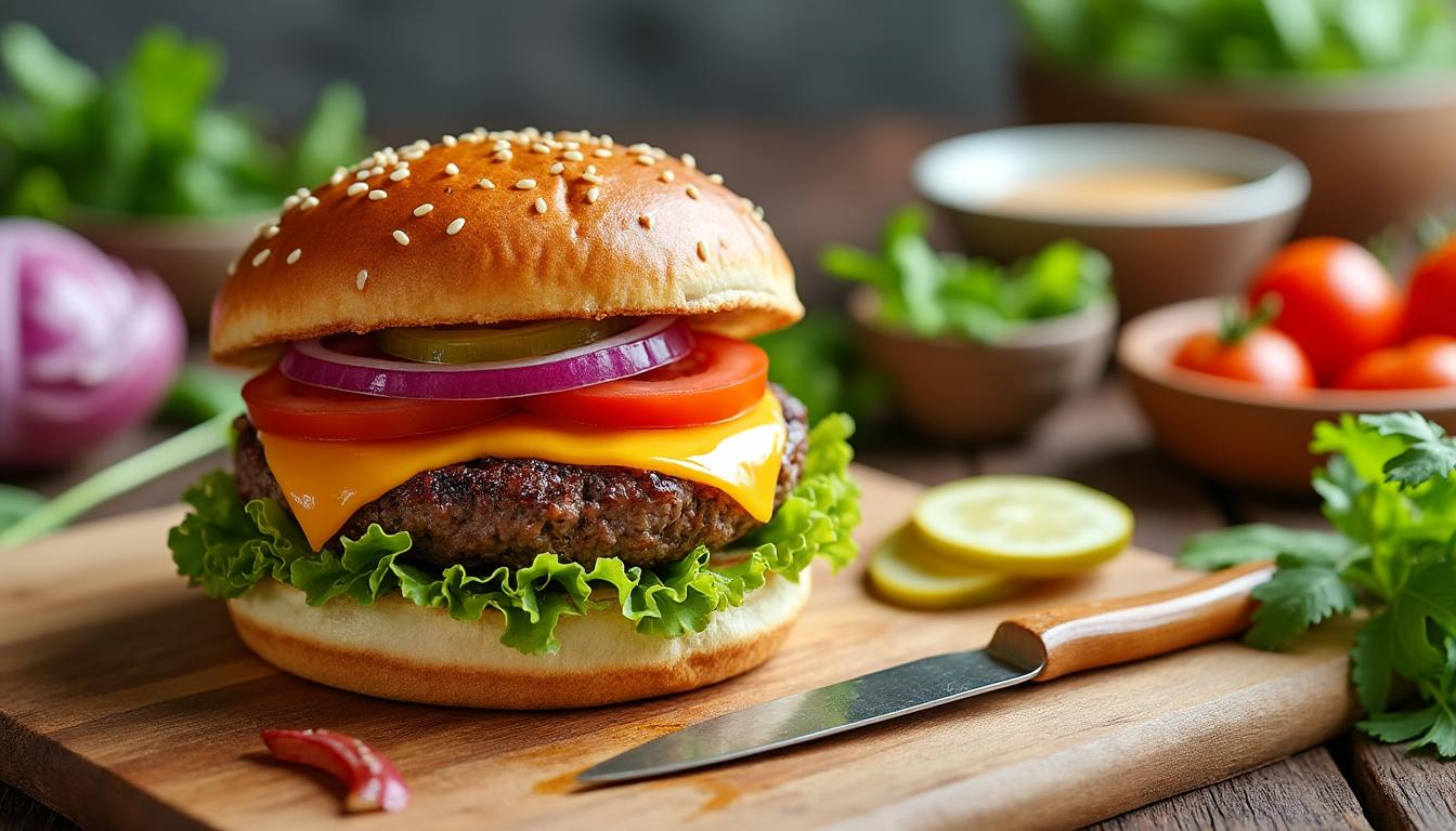 découvrez nos astuces simples et efficaces pour réussir un burger maison savoureux, gourmand et facile à préparer en quelques étapes.
