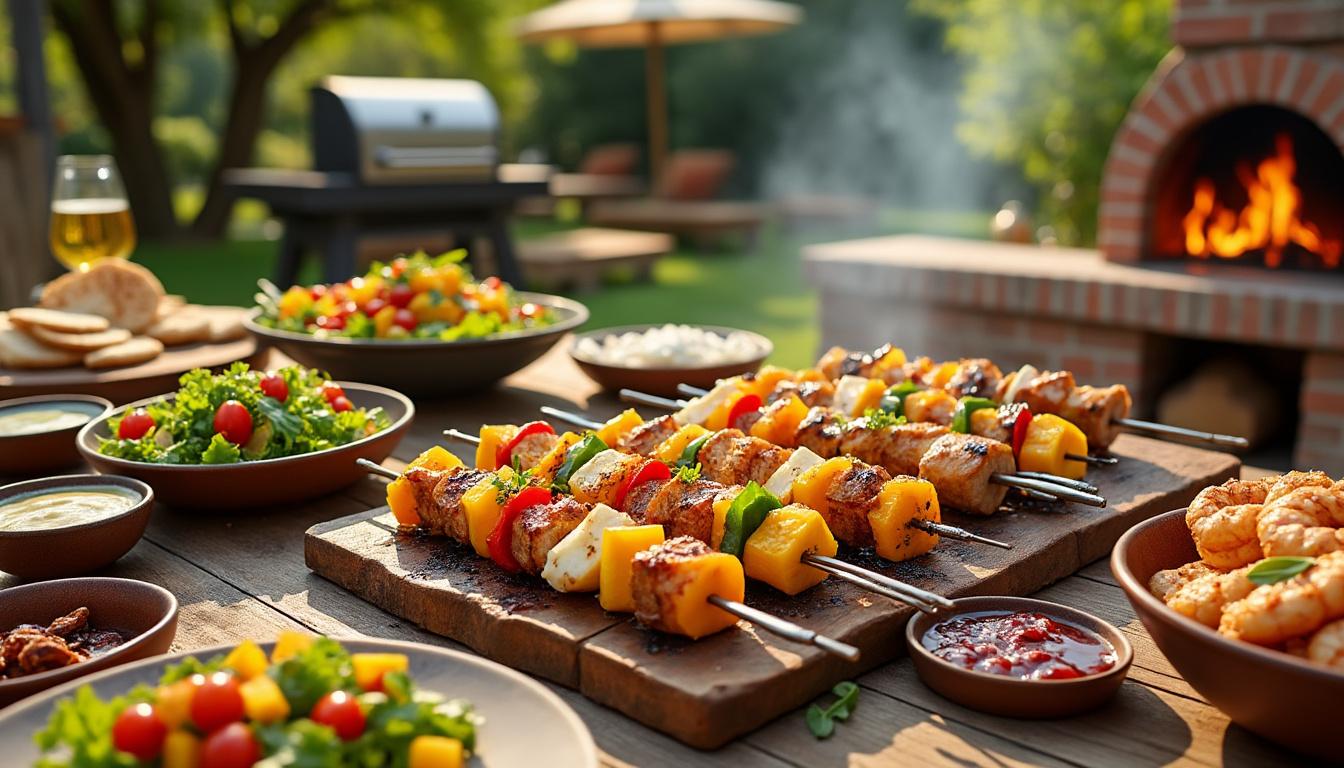 découvrez des idées originales pour varier les saveurs au barbecue et surprendre vos invités avec des recettes savoureuses et faciles à réaliser.
