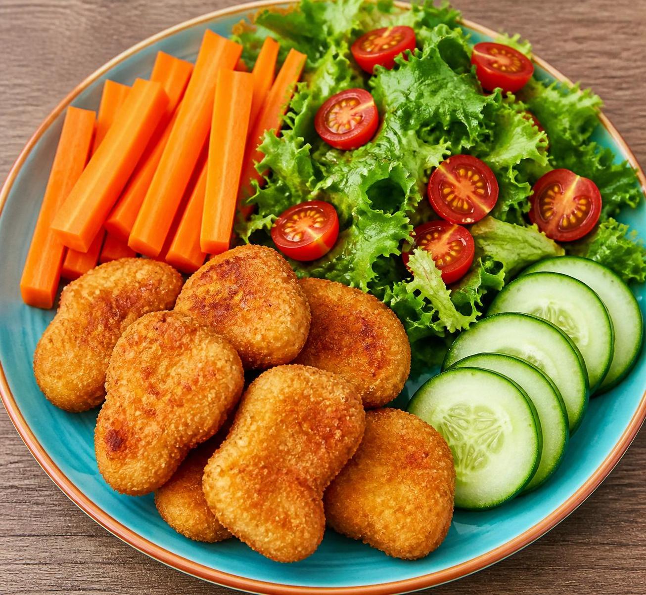 découvrez nos options d'accompagnements pour nuggets, alliant saveurs gourmandes et équilibre nutritionnel, pour un repas délicieux et sain.