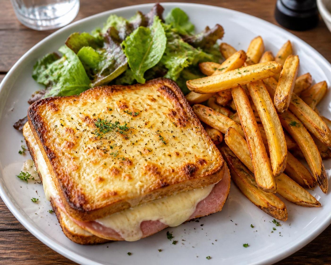 découvrez quel accompagnement choisir pour sublimer votre croque monsieur maison et rendre ce classique encore plus gourmand et savoureux.