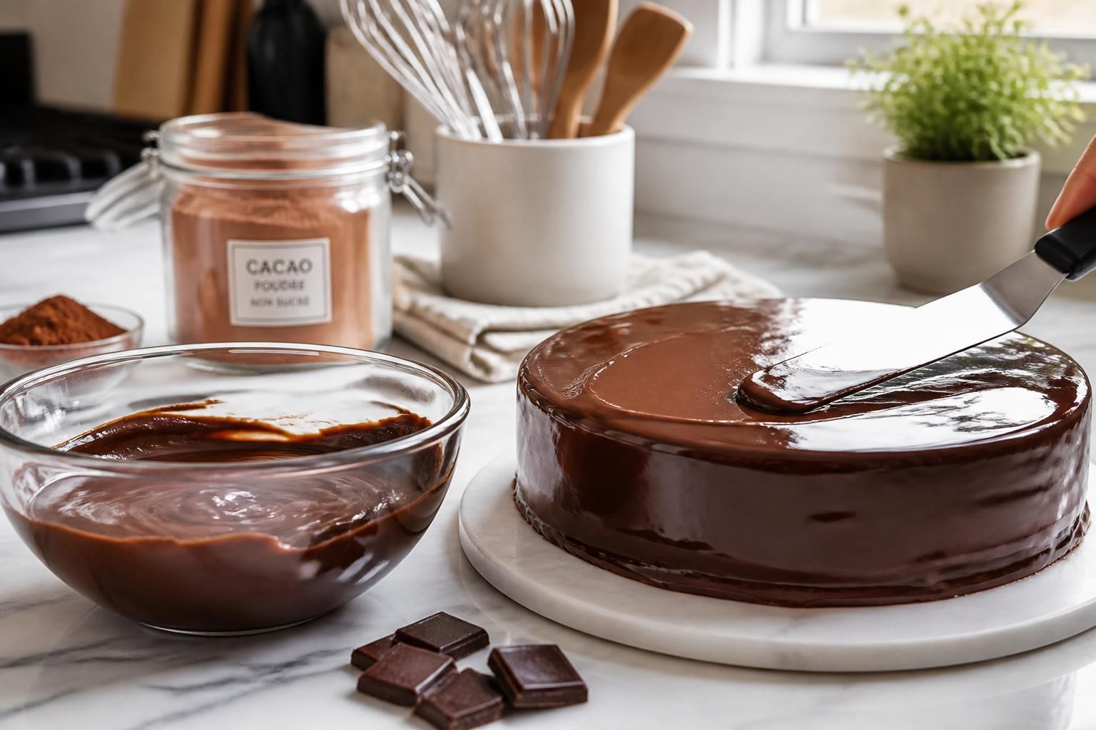 découvrez comment réaliser un glaçage au chocolat parfait avec nos astuces pour une finition lisse et brillante qui sublimera tous vos desserts.