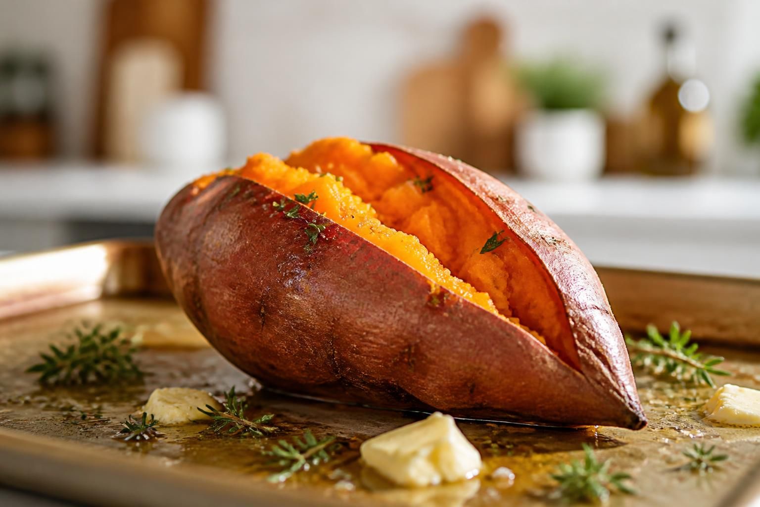 découvrez notre recette simple et rapide pour réussir une patate douce au four, fondante et pleine de saveurs, idéale pour un repas gourmand et sain.