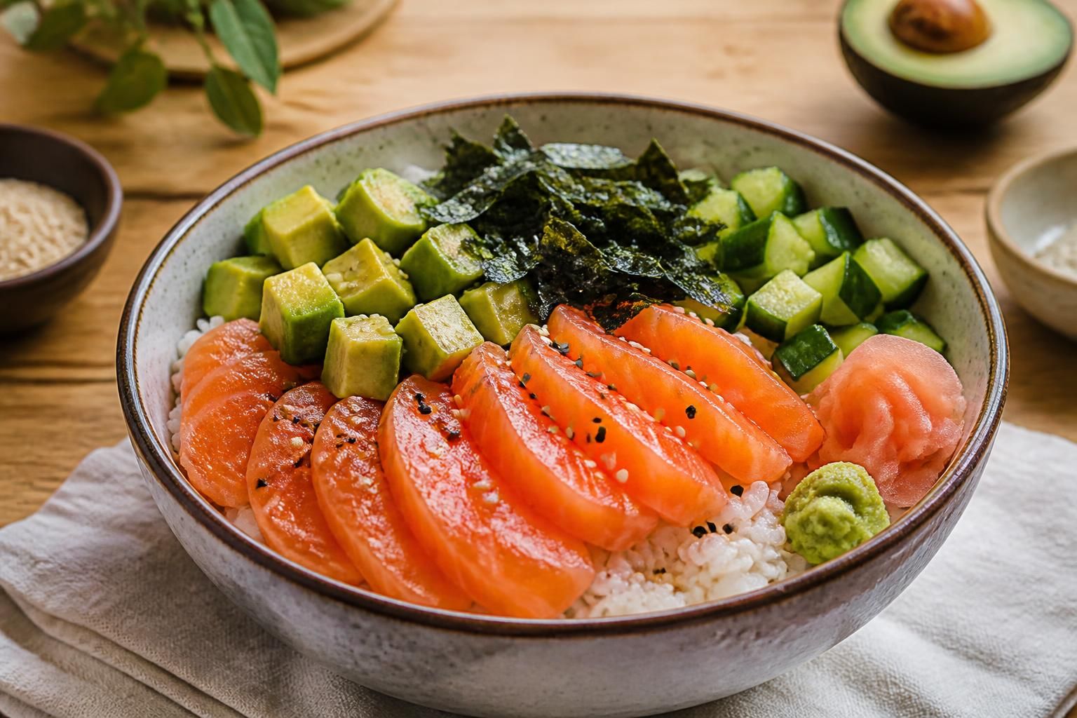 découvrez le sushi bowl, l’alliance parfaite entre fraîcheur et gourmandise, une recette simple et délicieuse à préparer facilement chez vous.