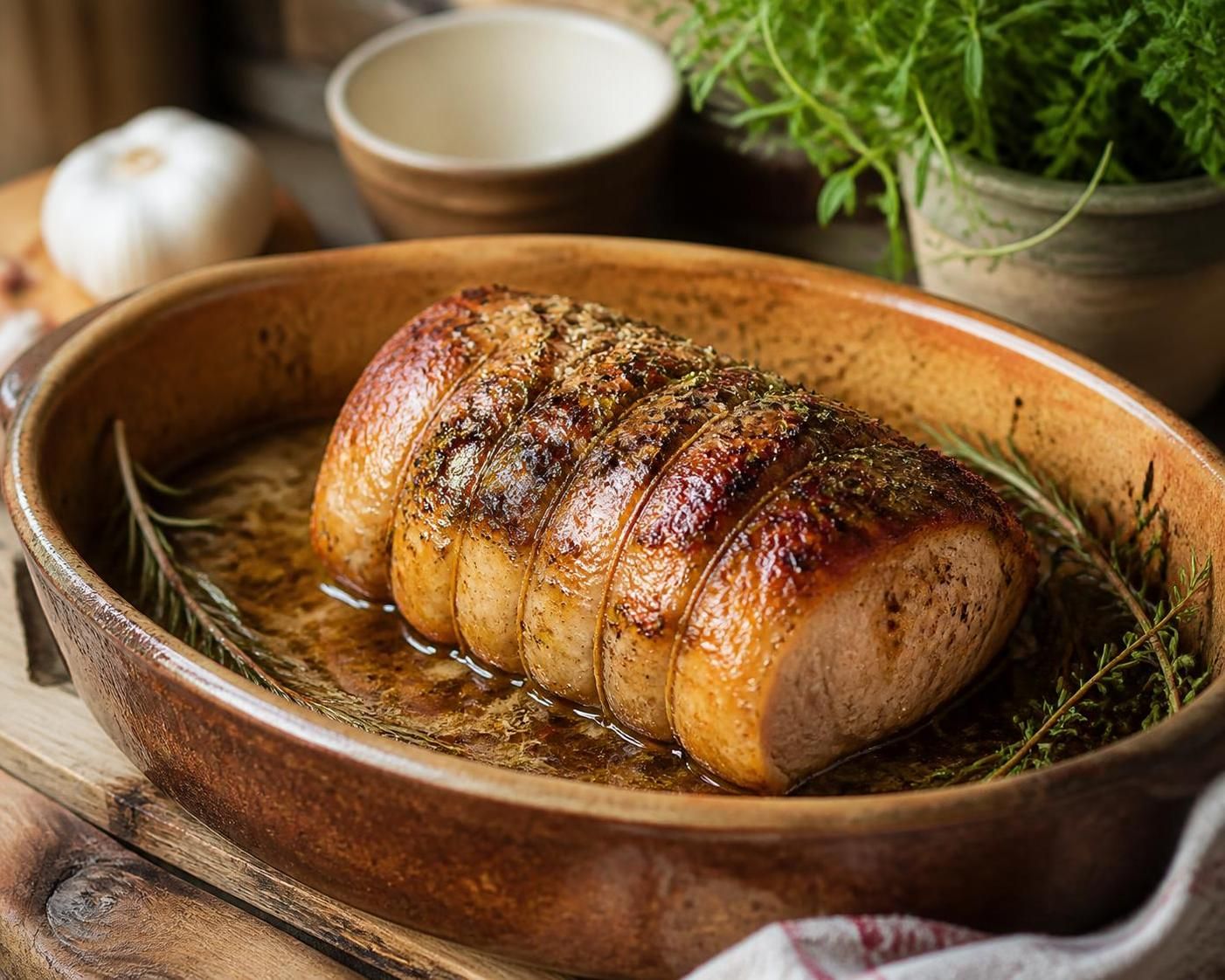découvrez nos astuces simples et efficaces pour cuire un rôti de porc tendre et savoureux, afin de régaler toute la famille à chaque repas.