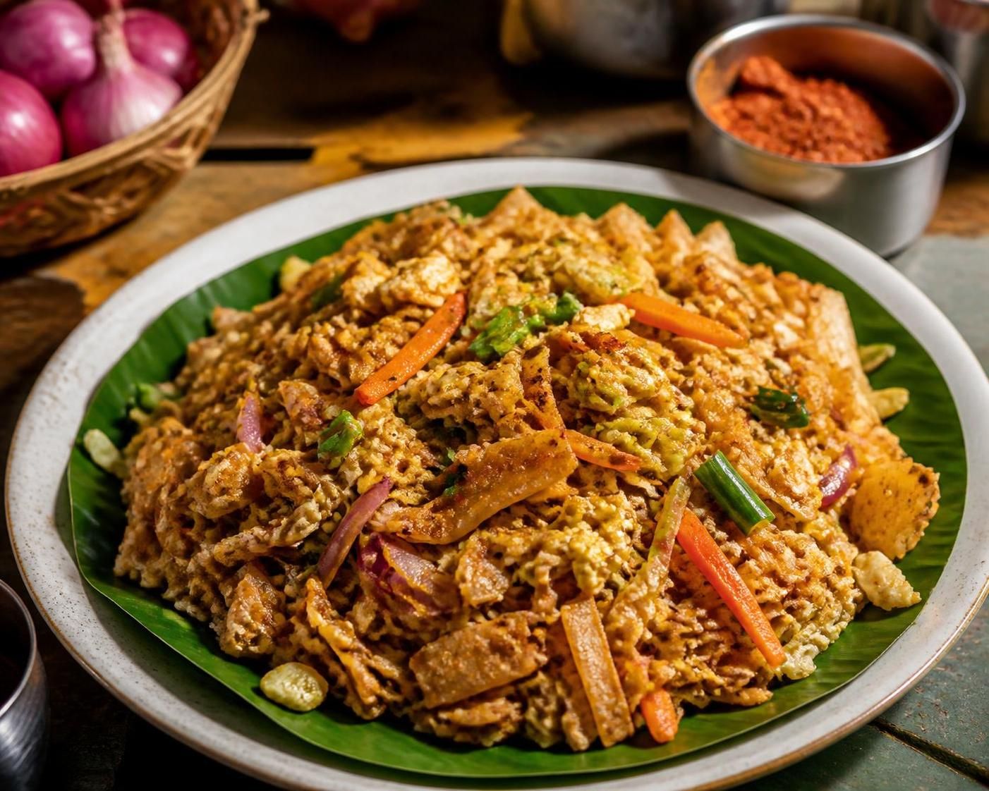 découvrez le kottu, le plat sri-lankais incontournable qui révolutionne la street food avec ses saveurs uniques et sa préparation dynamique. un voyage culinaire à ne pas manquer !