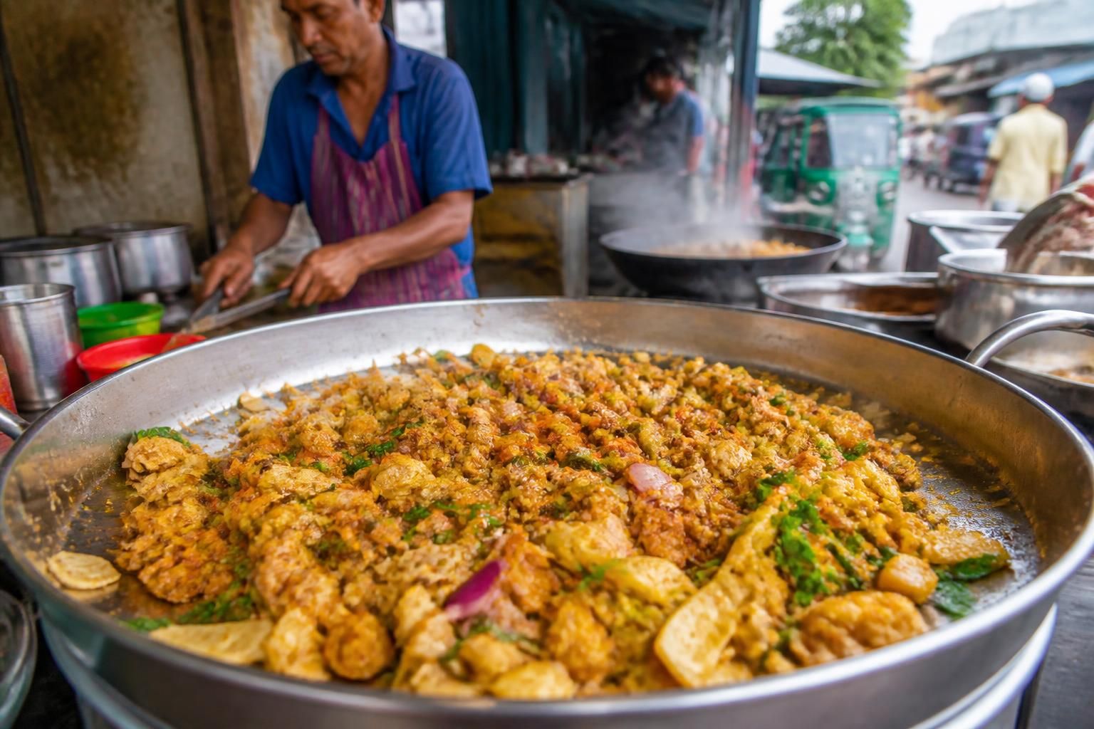 découvrez le kottu, le plat emblématique sri-lankais qui réinvente la street food avec ses saveurs uniques et sa préparation dynamique.