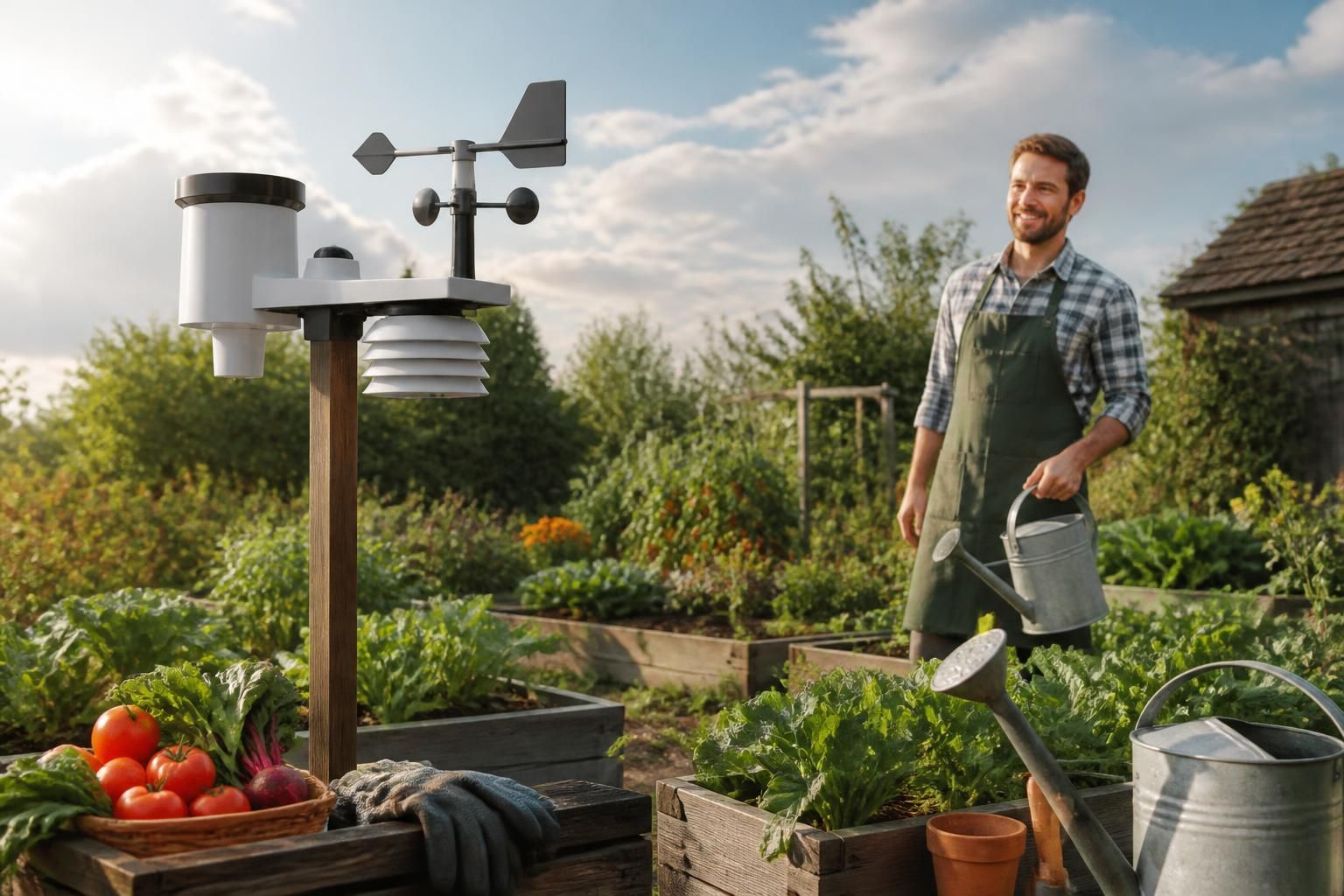 découvrez comment choisir la meilleure station météo pour votre potager afin d'optimiser vos activités de jardinage grâce aux prévisions précises et adaptées à votre jardin.