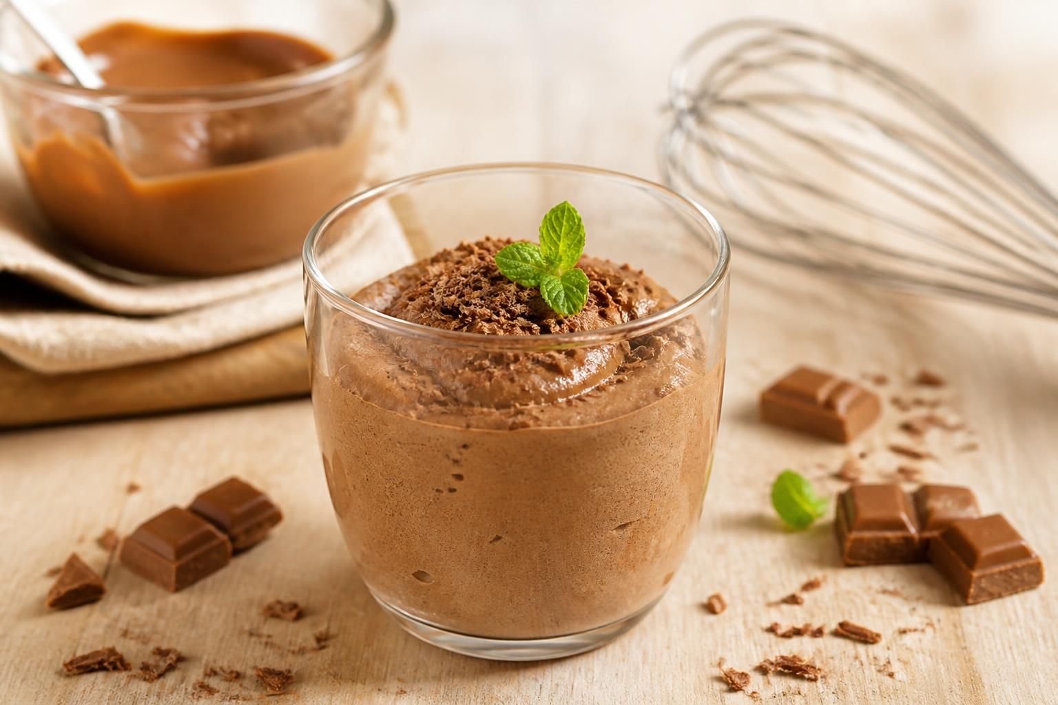 découvrez notre recette facile et rapide de mousse au chocolat au lait, un dessert fondant et délicieux à préparer en quelques minutes.