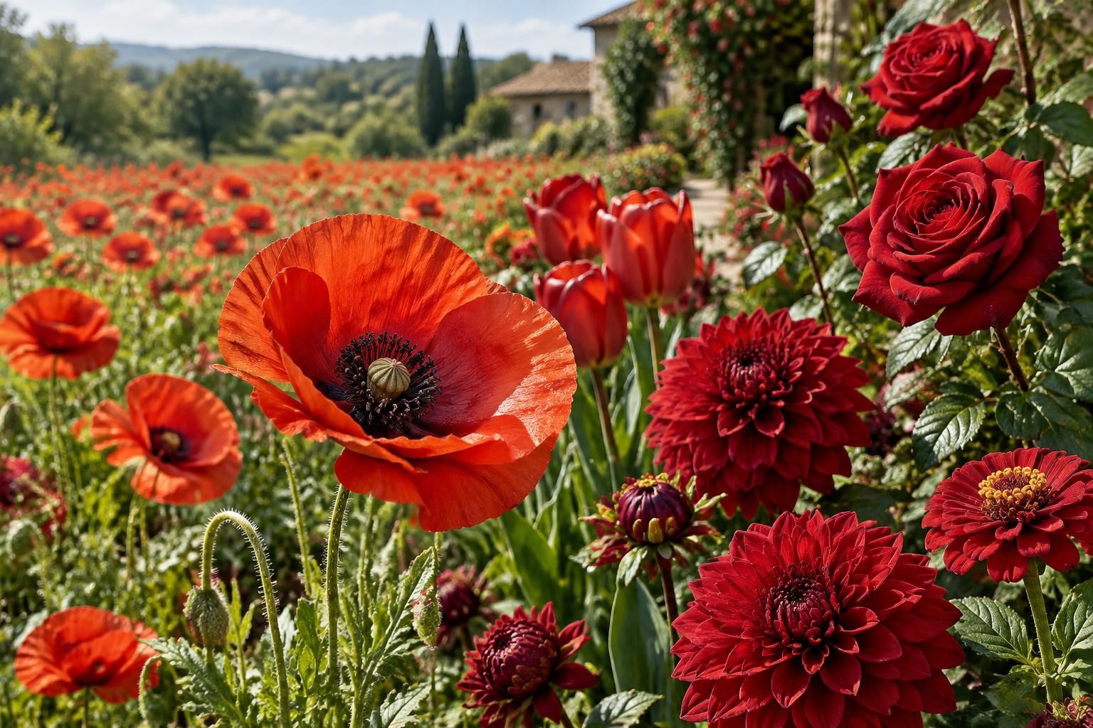 découvrez les principales espèces de fleurs rouges des champs et d’ornement, leurs caractéristiques et des conseils pour les reconnaître et les cultiver.